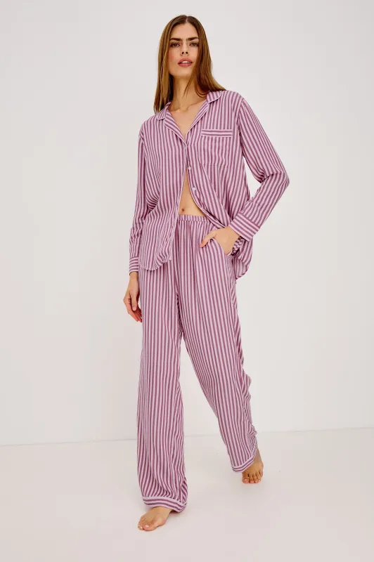 LUNA PAJAMA SET - PINK BLUSH made by Rails