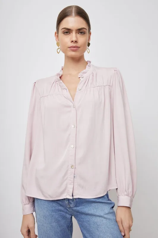 CAMILLE TOP - DUSTY ROSE sold by Rails