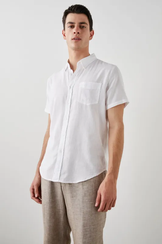 FAIRFAX SHIRT - WHITE sold by Rails