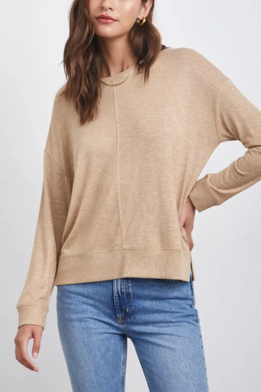 IGGY TOP - HEATHER CAMEL sold by Rails