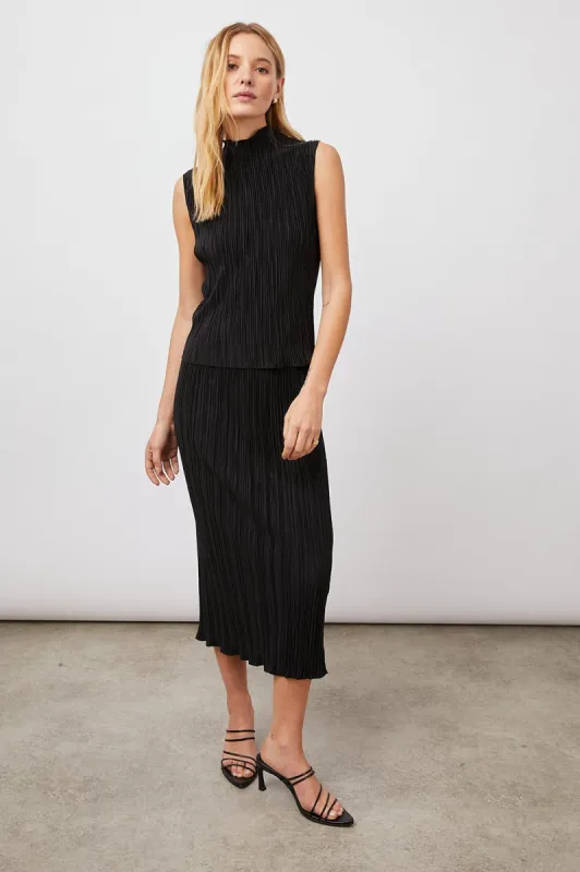 TREA TOP - BLACK sold by Rails