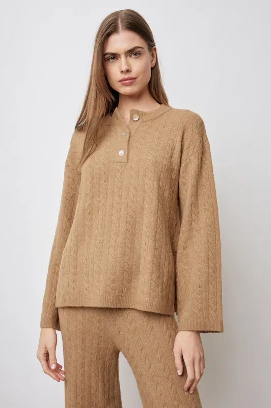 LUMA SWEATER - BROWN sold by Rails