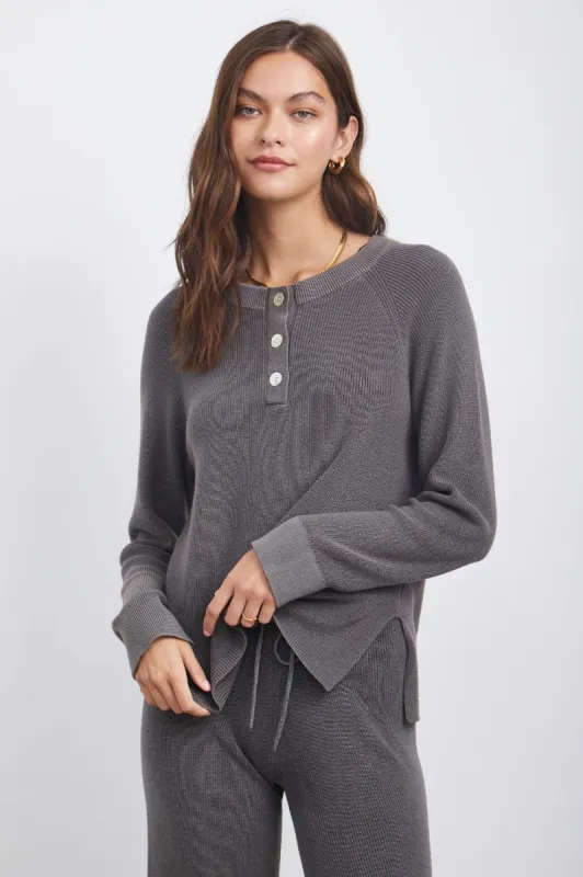 PIPER SWEATER - CHARCOAL sold by Rails