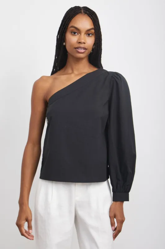 JILL TOP - BLACK sold by Rails
