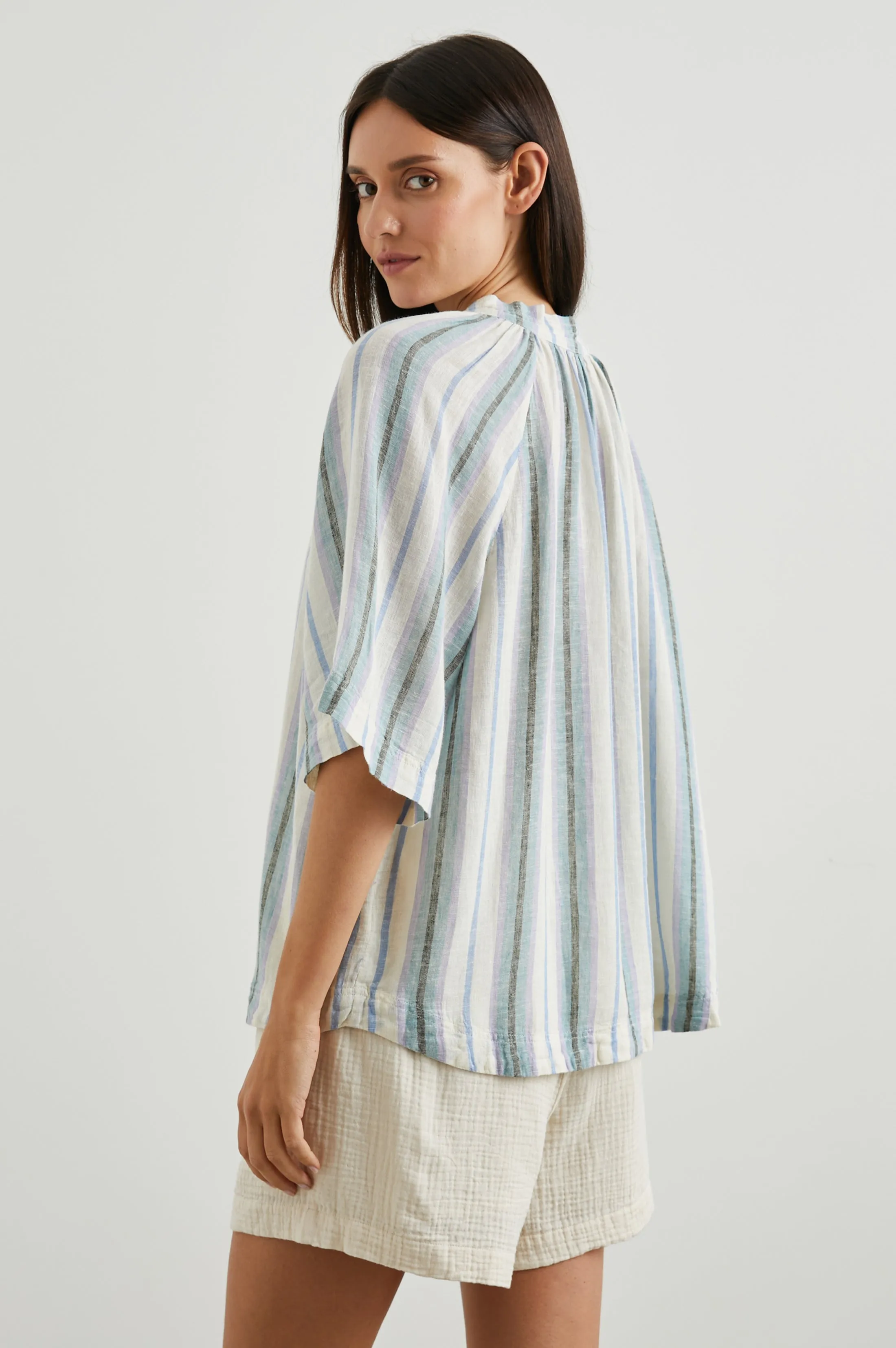 EVELINE TOP - CATANIA STRIPE sold by Rails product image thumbnail 4