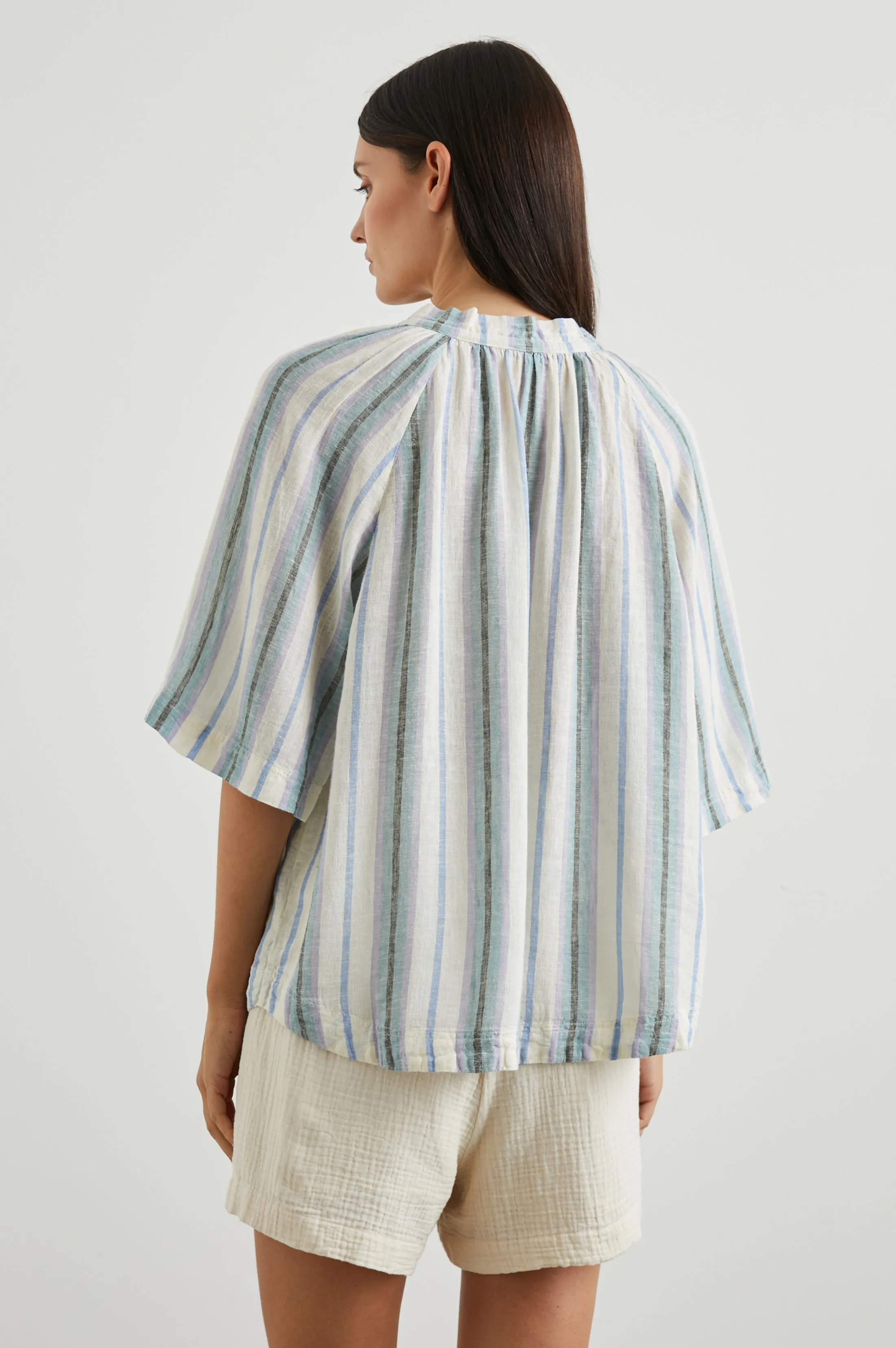 EVELINE TOP - CATANIA STRIPE sold by Rails product image thumbnail 5