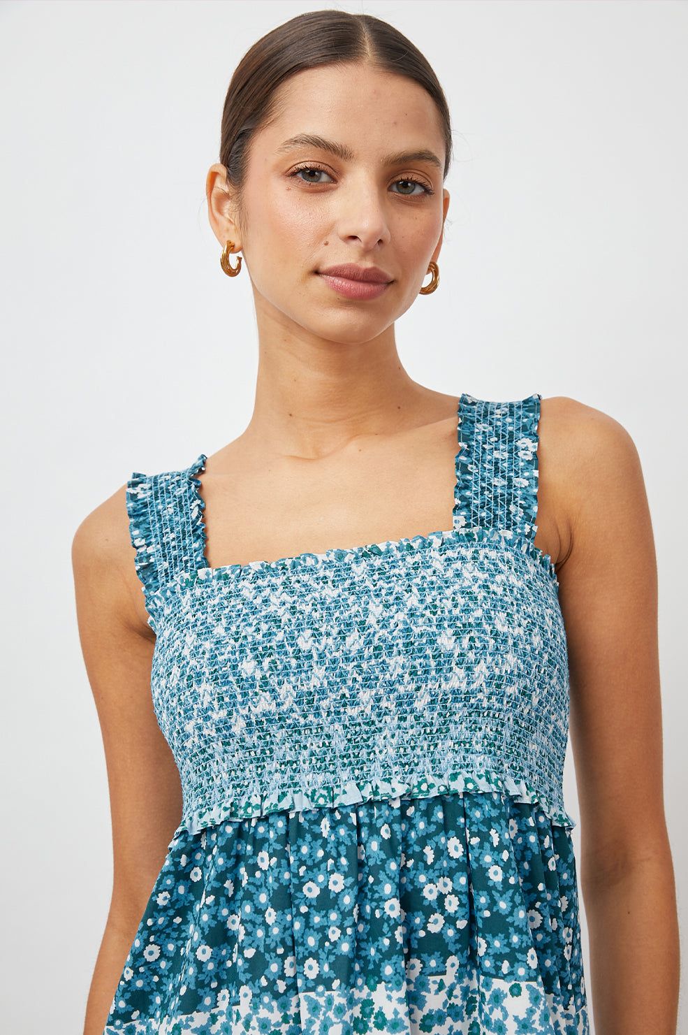 RUMI DRESS - STRIPED FLORAL sold by Rails product image thumbnail 2