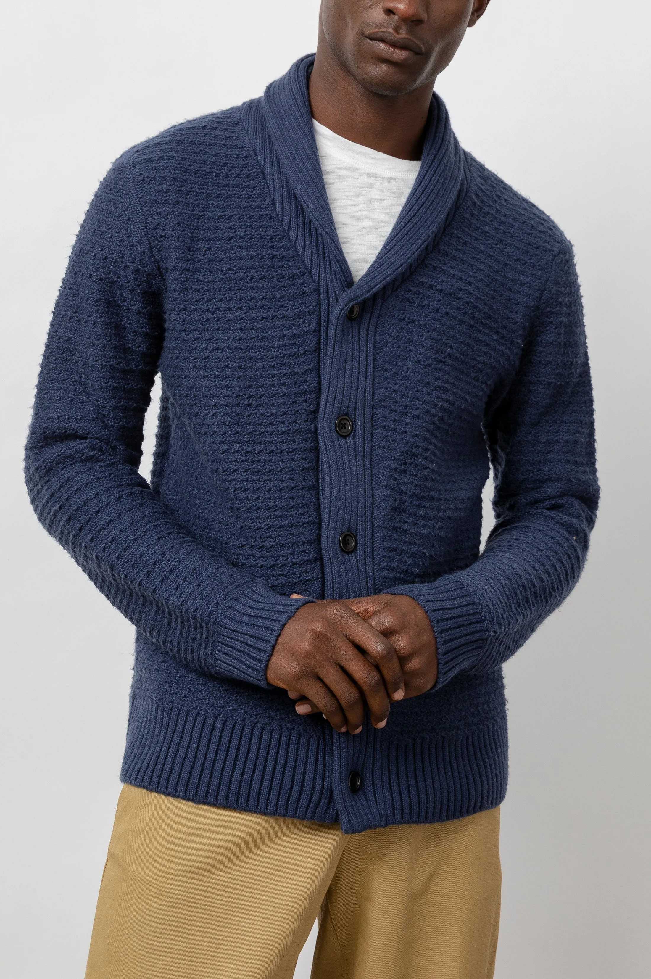 SHEPLEY CARDIGAN - NAVY sold by Rails product image thumbnail 3