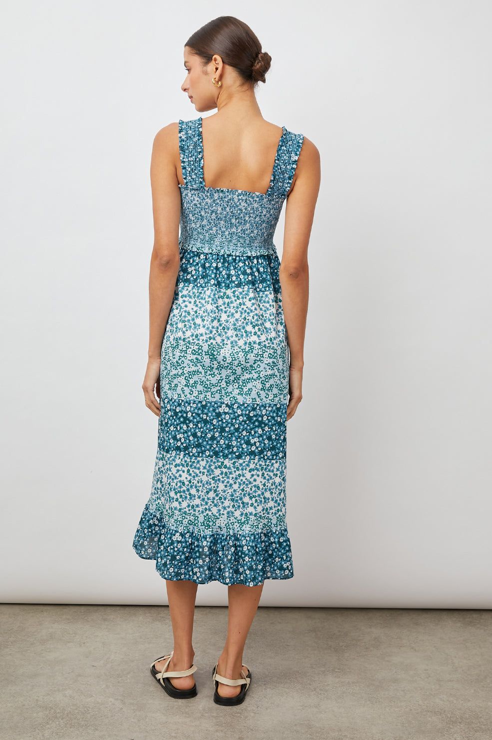 RUMI DRESS - STRIPED FLORAL sold by Rails product image thumbnail 5