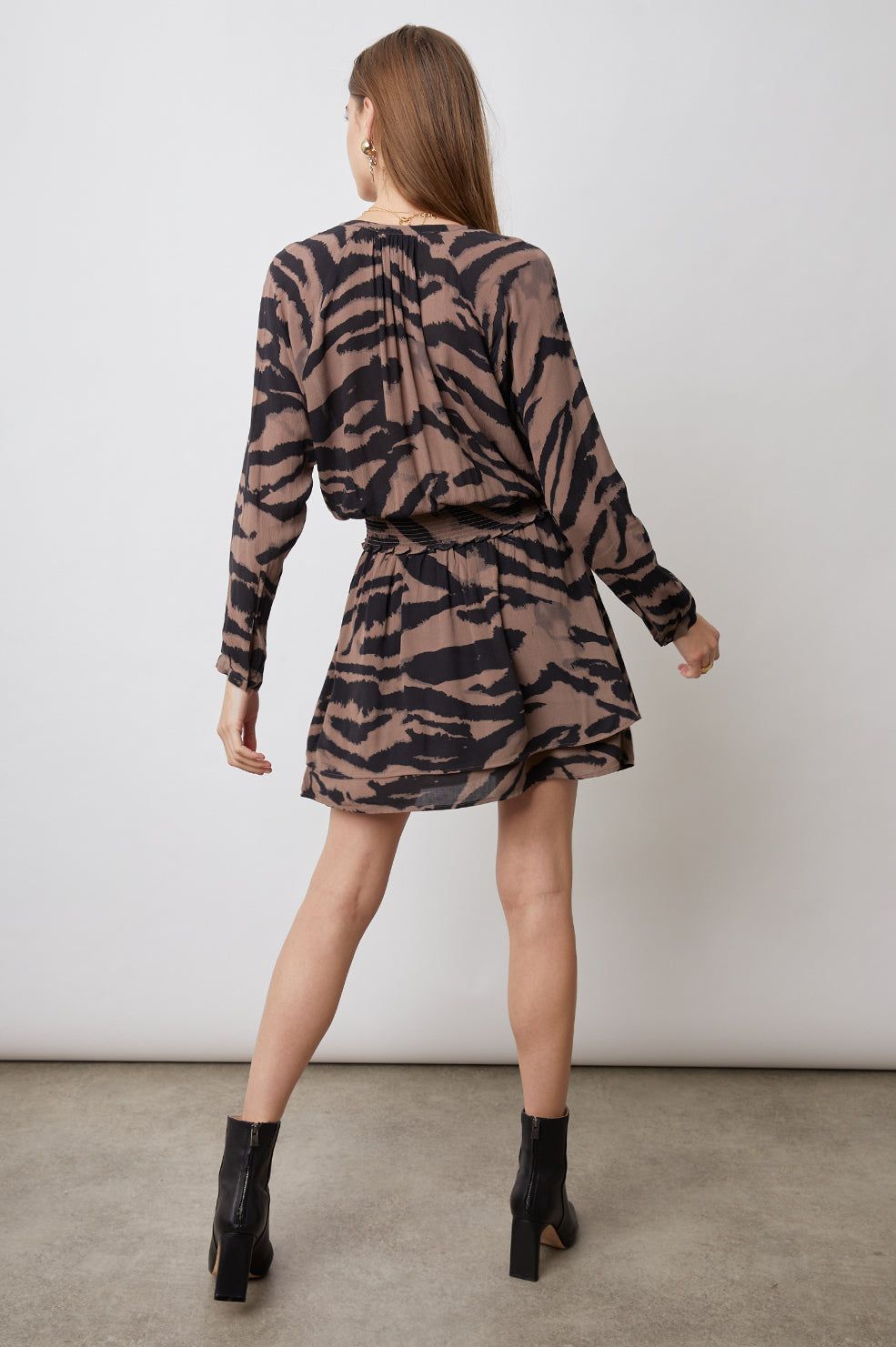 JASMINE DRESS - MOCHA BENGAL sold by Rails product image thumbnail 5