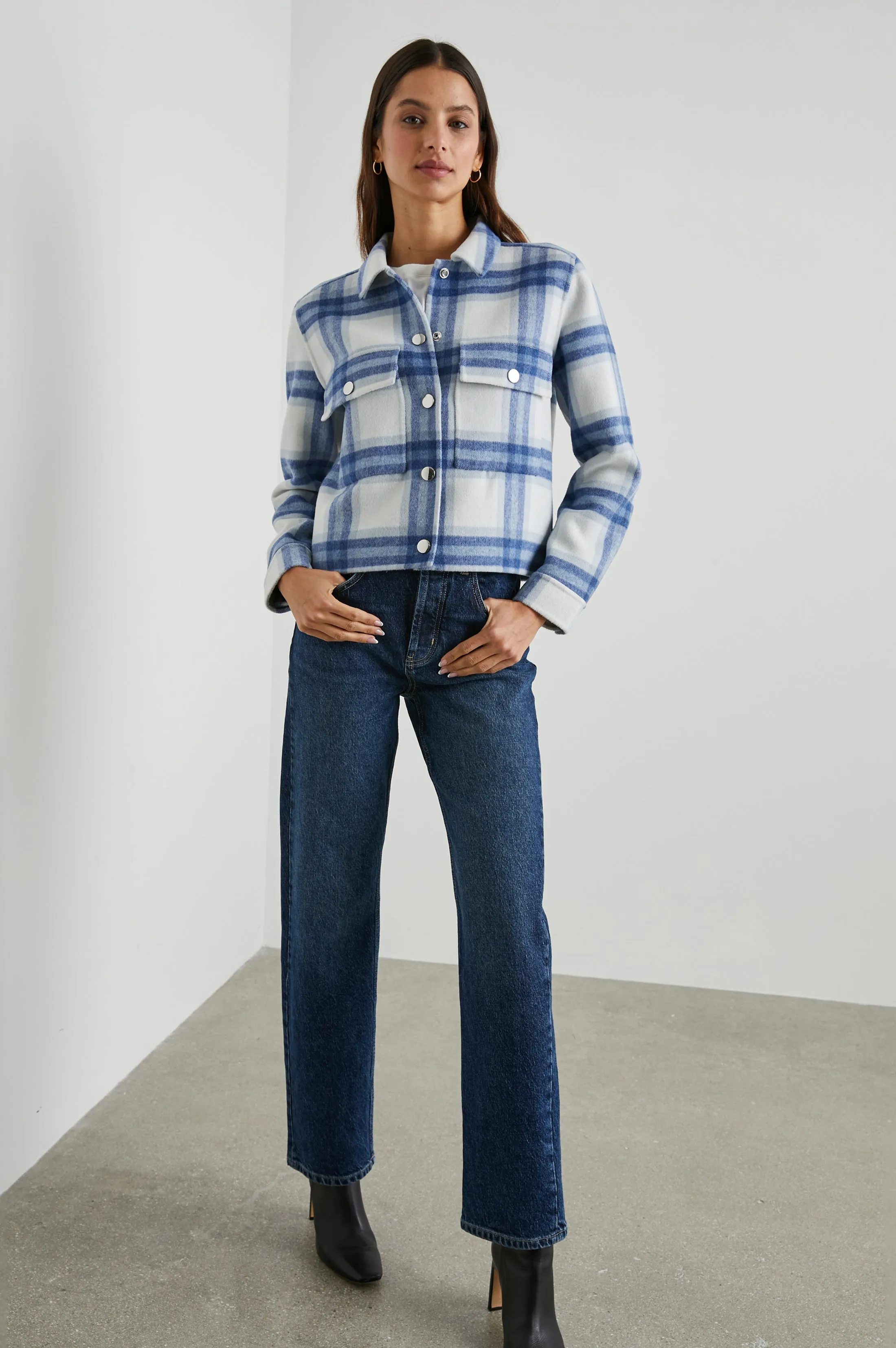 STEFFI JACKET - IVORY BAY sold by Rails product image thumbnail 3