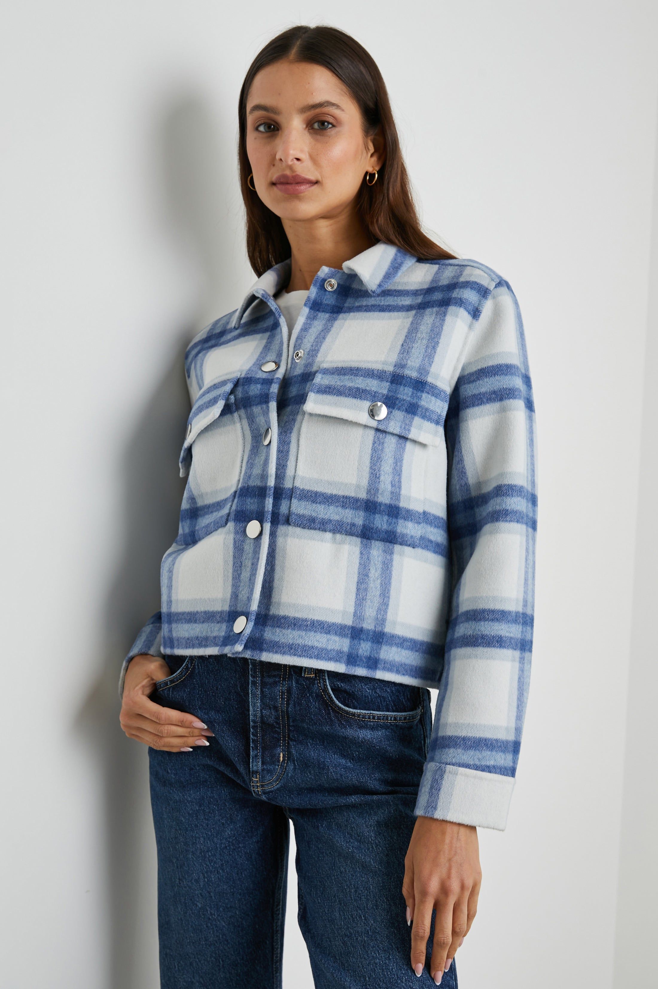 STEFFI JACKET - IVORY BAY sold by Rails product image thumbnail 4