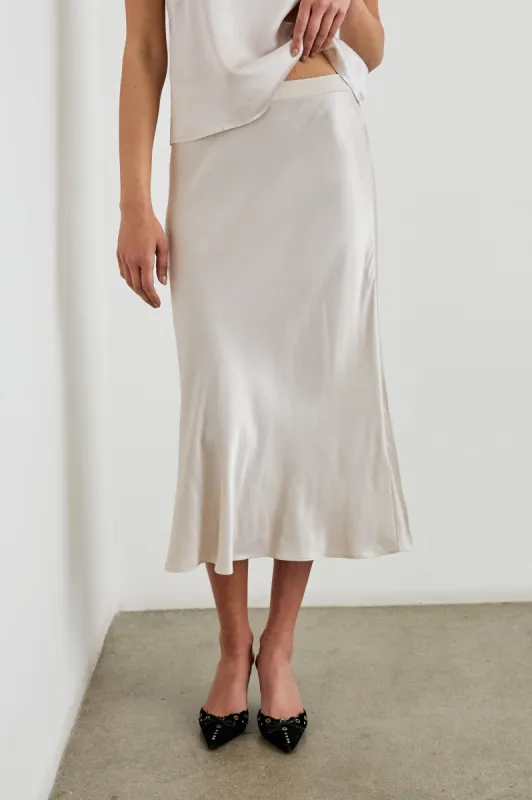 BERLIN SKIRT - IVORY sold by Rails