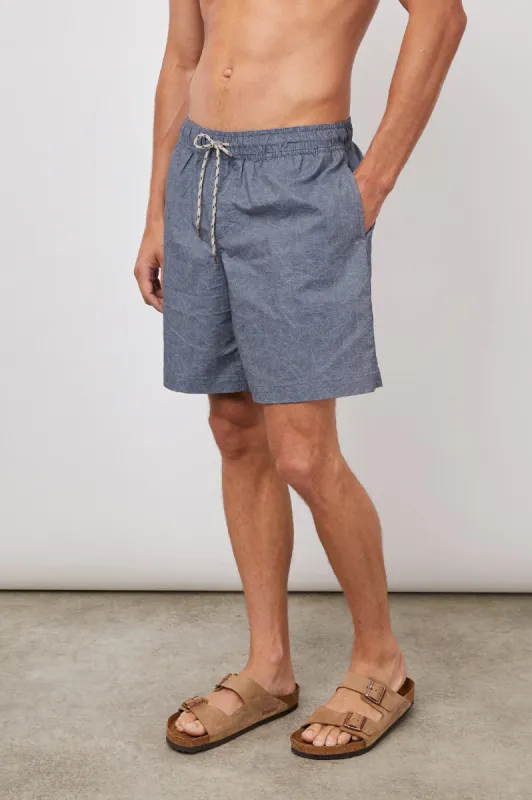 KIAN SWIM SHORT - JUNGLE BLUES sold by Rails