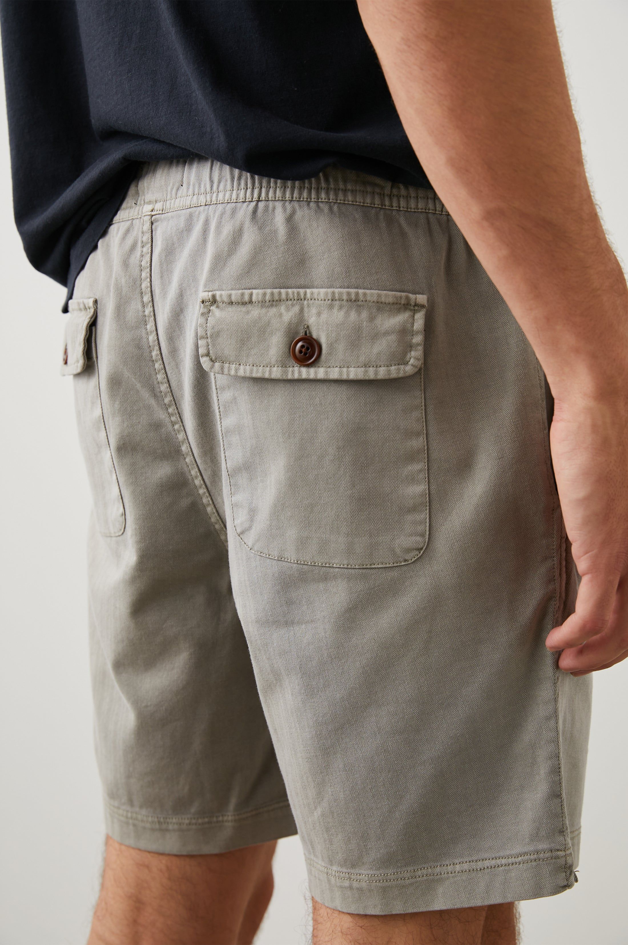 CRUZ SHORT - WASHED GREY sold by Rails product image thumbnail 6