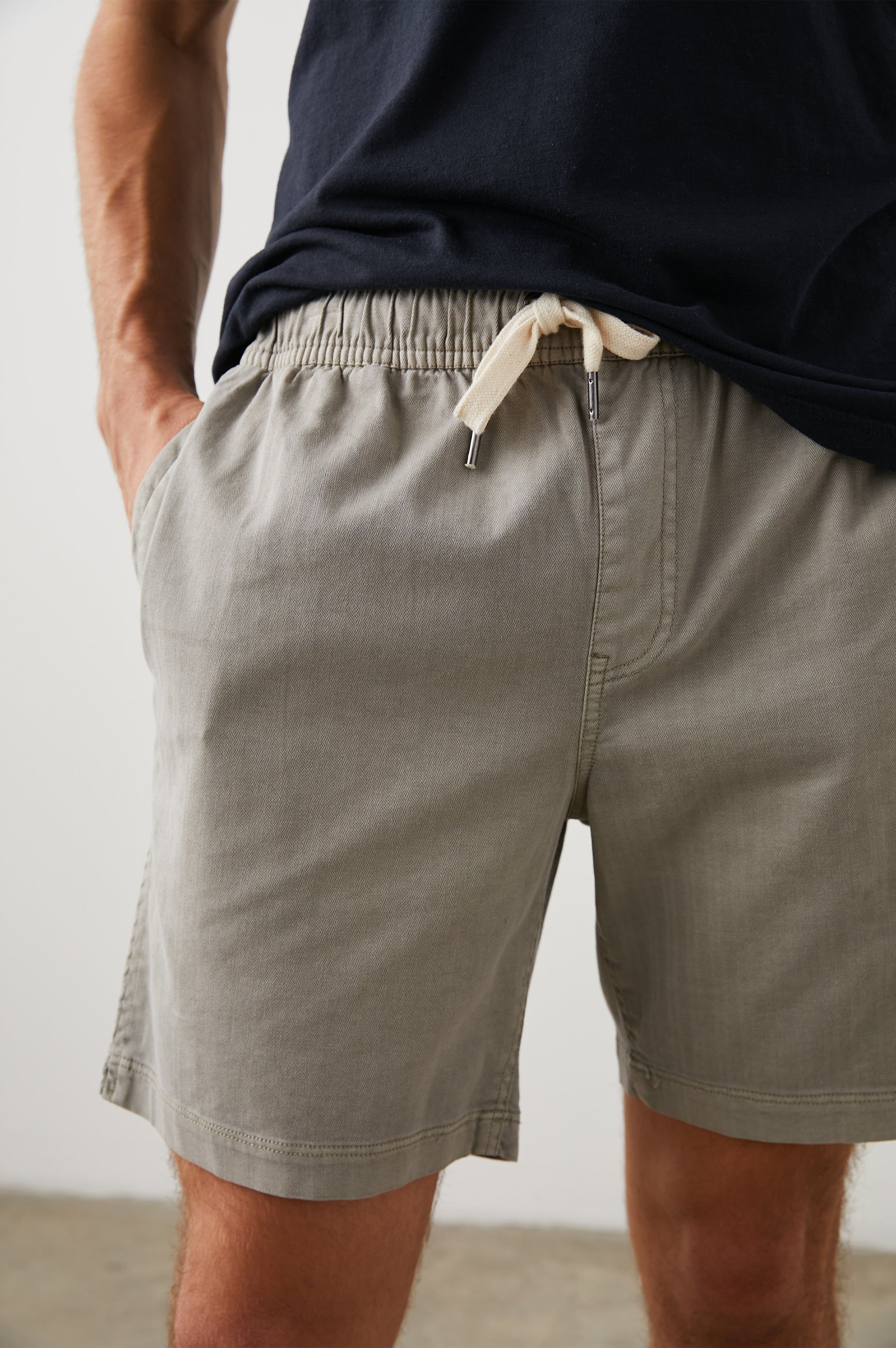 CRUZ SHORT - WASHED GREY sold by Rails product image thumbnail 3