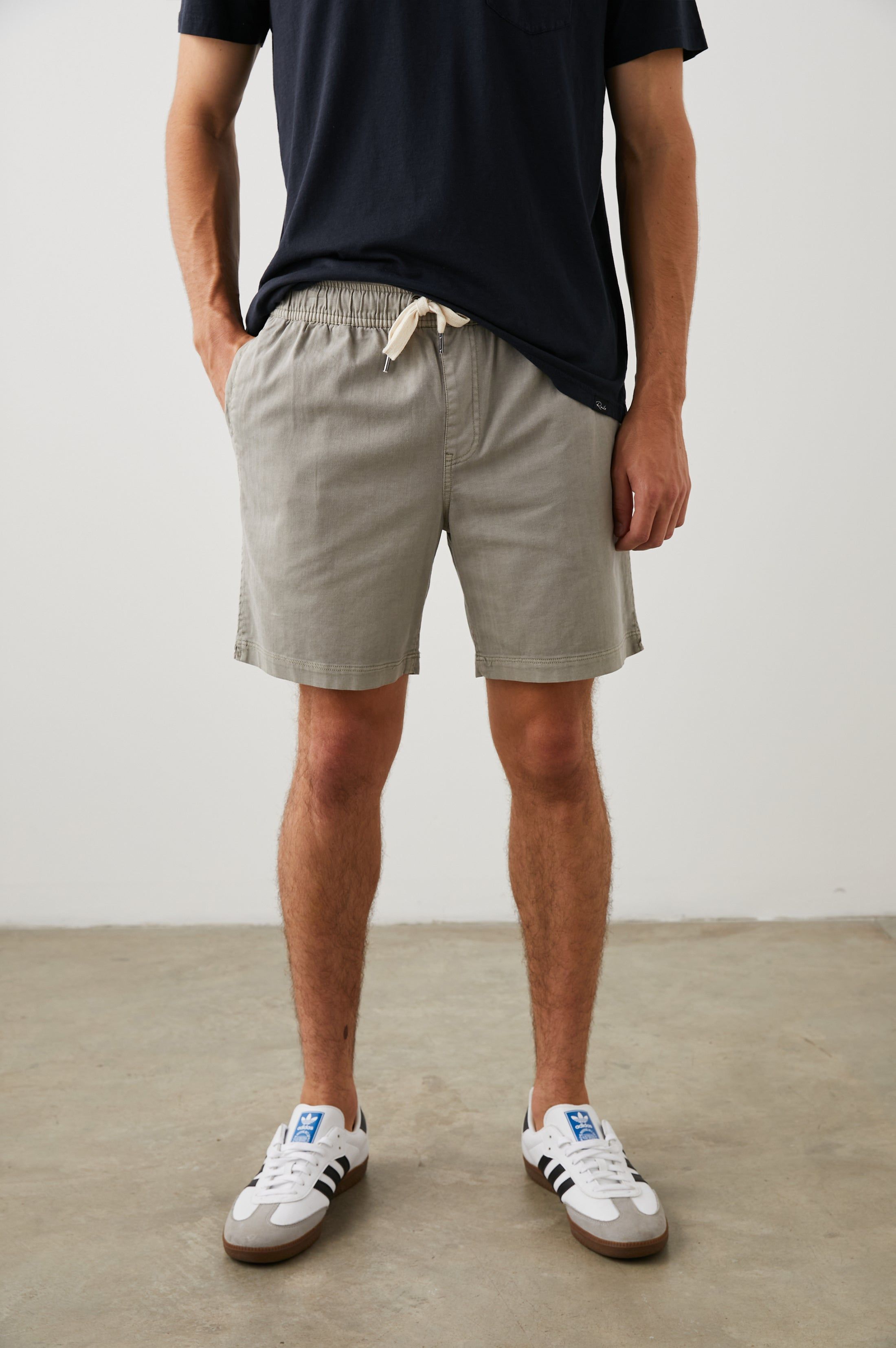 CRUZ SHORT - WASHED GREY sold by Rails