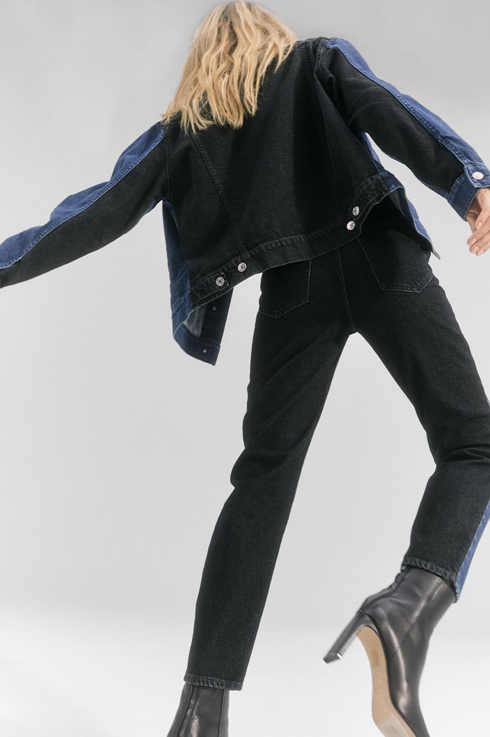 MELROSE SLIM - CLASSIC SLIM - GEMINI COLOR BLOCK sold by Rails product image thumbnail 2