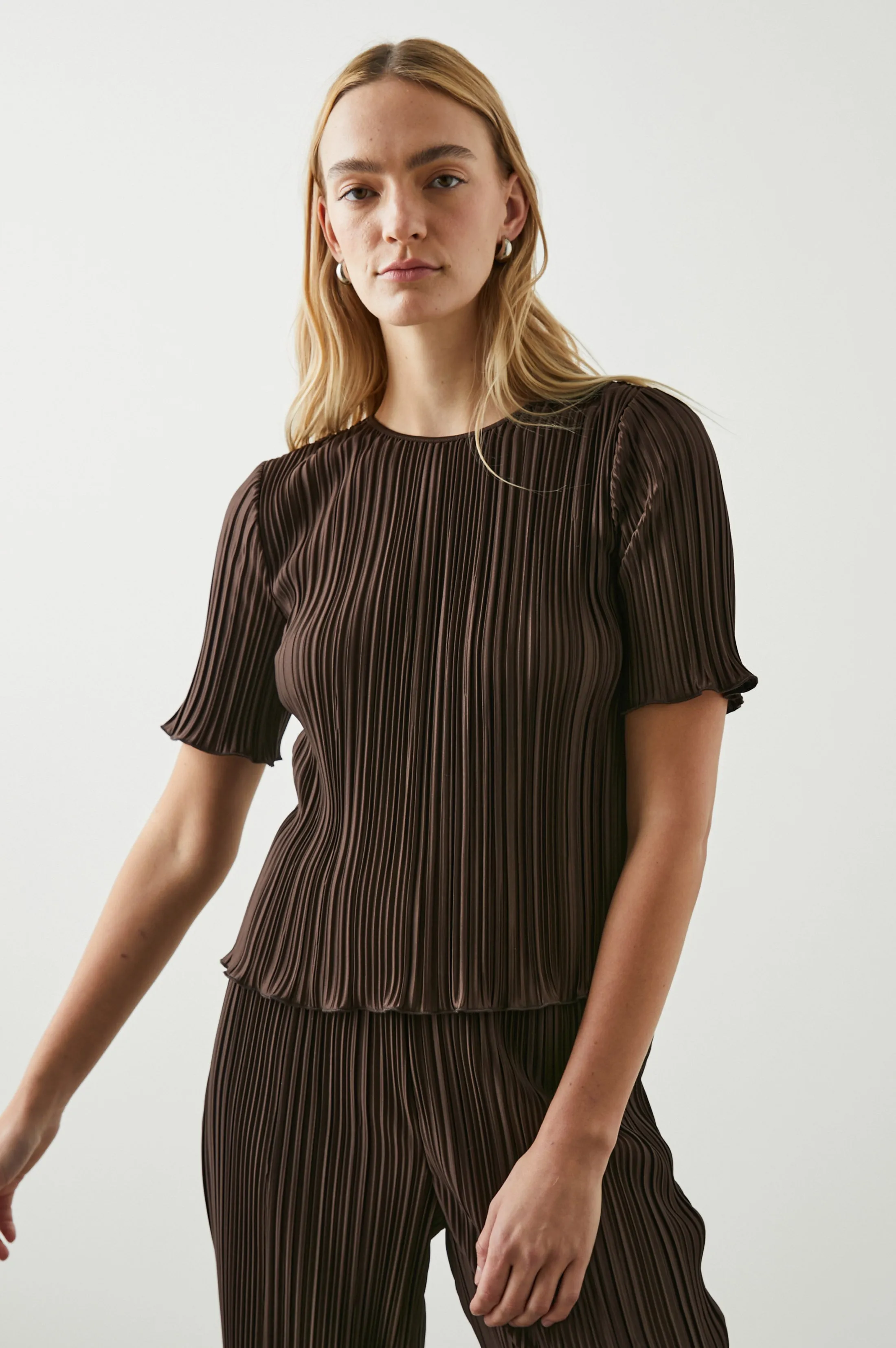 GOLDIE TOP - ESPRESSO sold by Rails product image thumbnail 4