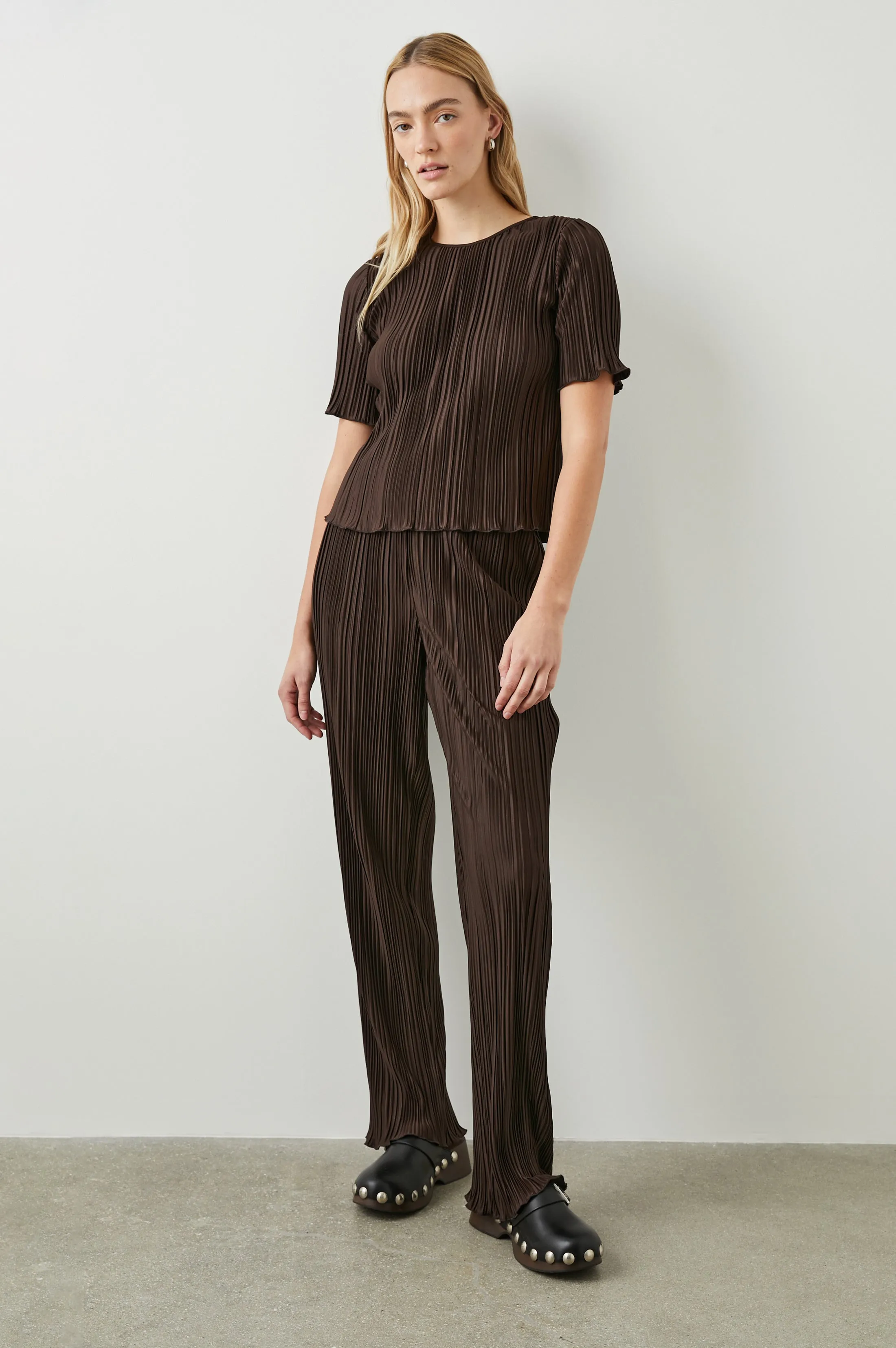 GOLDIE TOP - ESPRESSO sold by Rails product image thumbnail 3