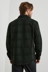 ALDER SHIRT JACKET - EVERGREEN ONYX sold by Rails