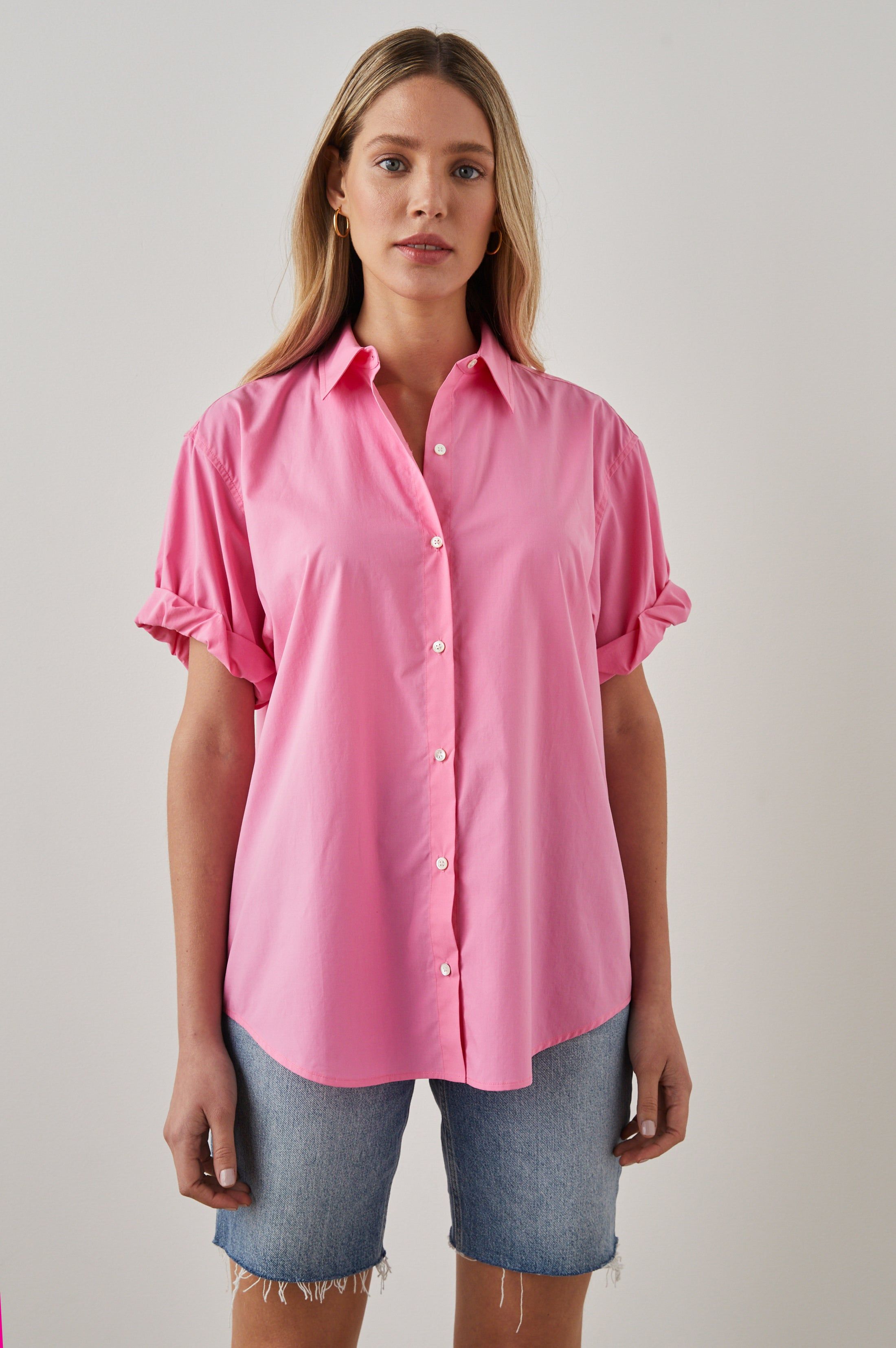 JOJO SHIRT - HOT PINK sold by Rails product image thumbnail 2