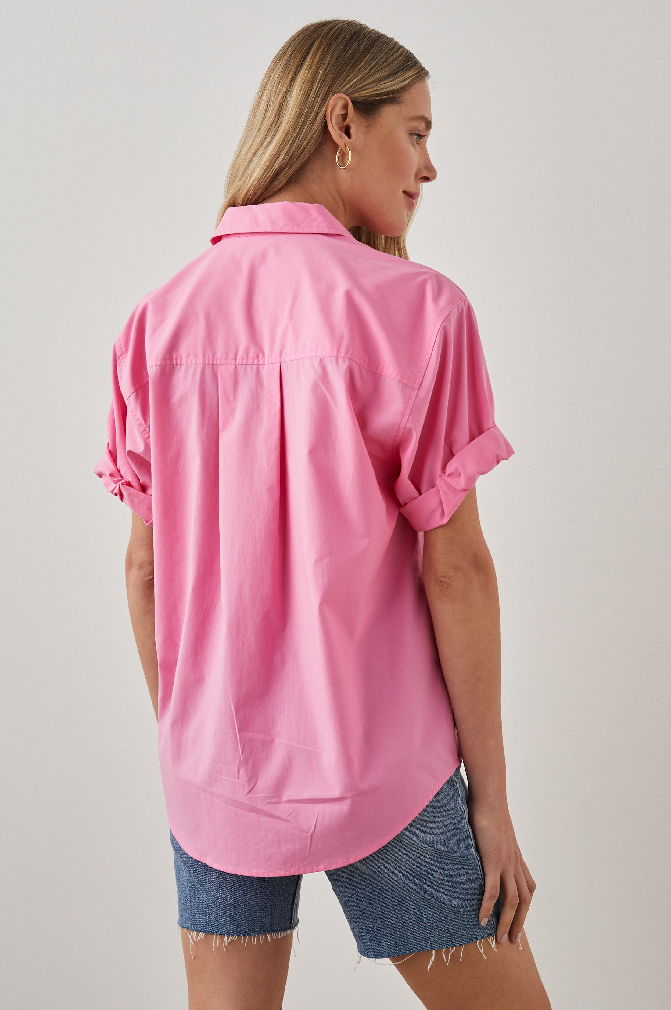 JOJO SHIRT - HOT PINK sold by Rails product image thumbnail 5