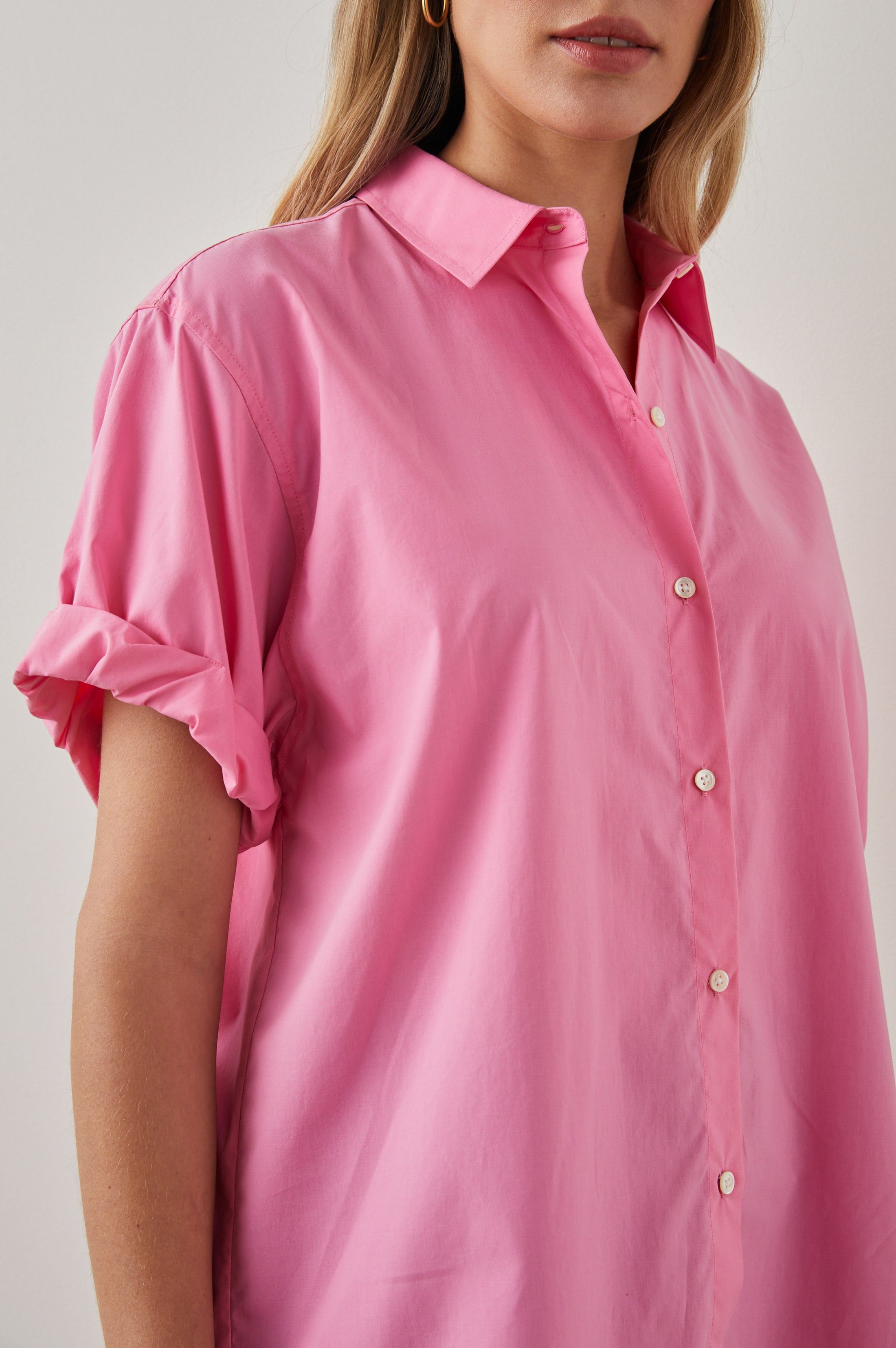 JOJO SHIRT - HOT PINK sold by Rails product image thumbnail 3