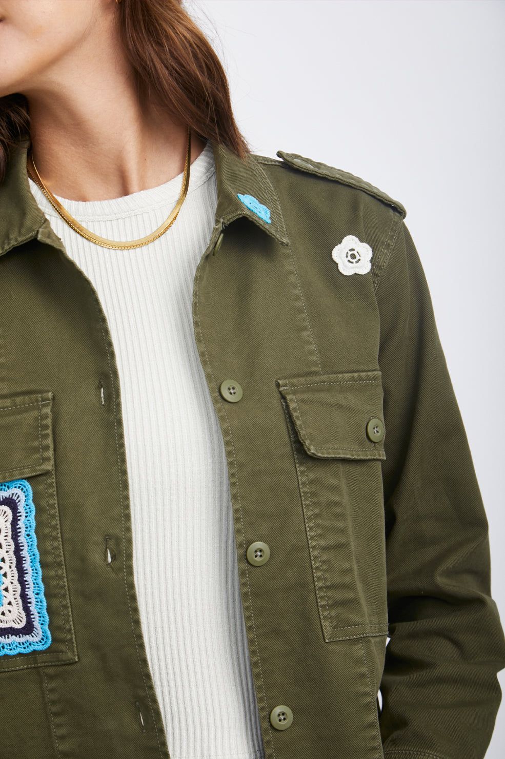 TULI JACKET - OLIVE sold by Rails product image thumbnail 2