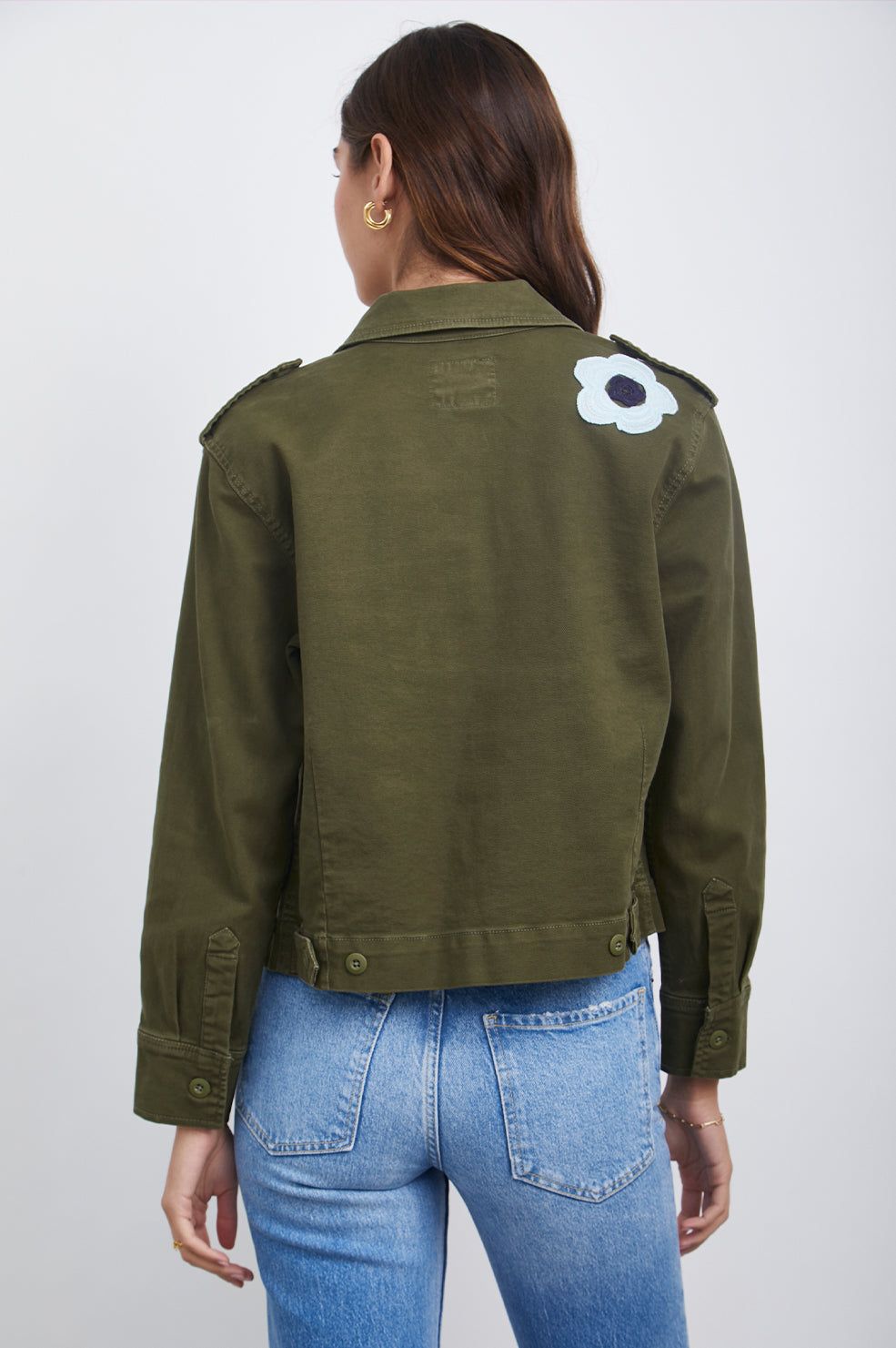 TULI JACKET - OLIVE sold by Rails product image thumbnail 4