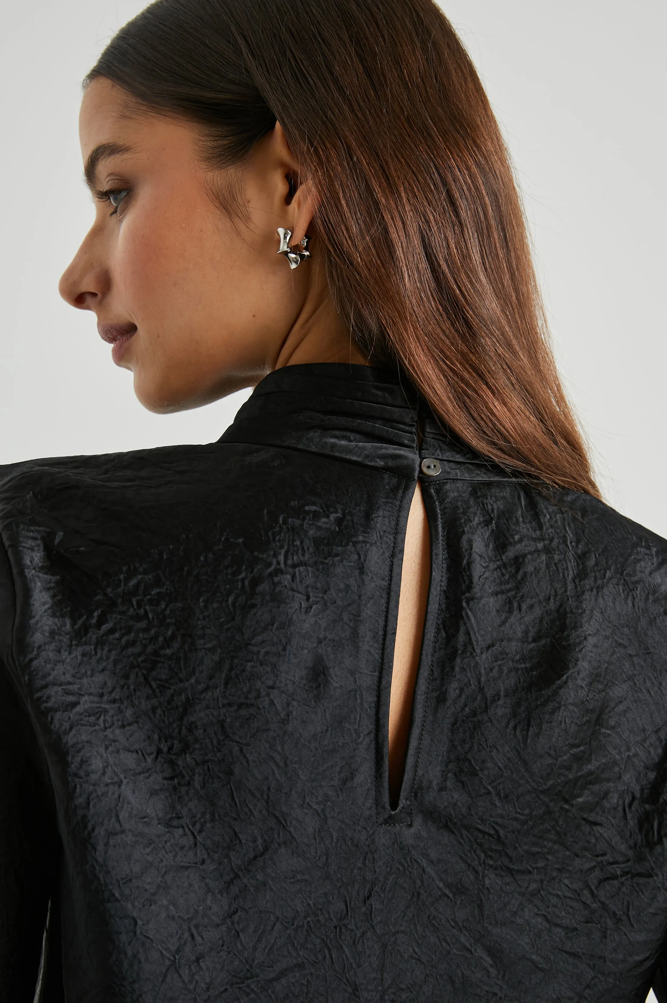 SOLEIL SHIRT - BLACK sold by Rails product image thumbnail 2