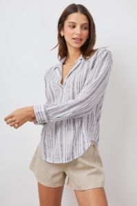JOCELYN SHIRT - CAPE MAY STRIPE sold by Rails