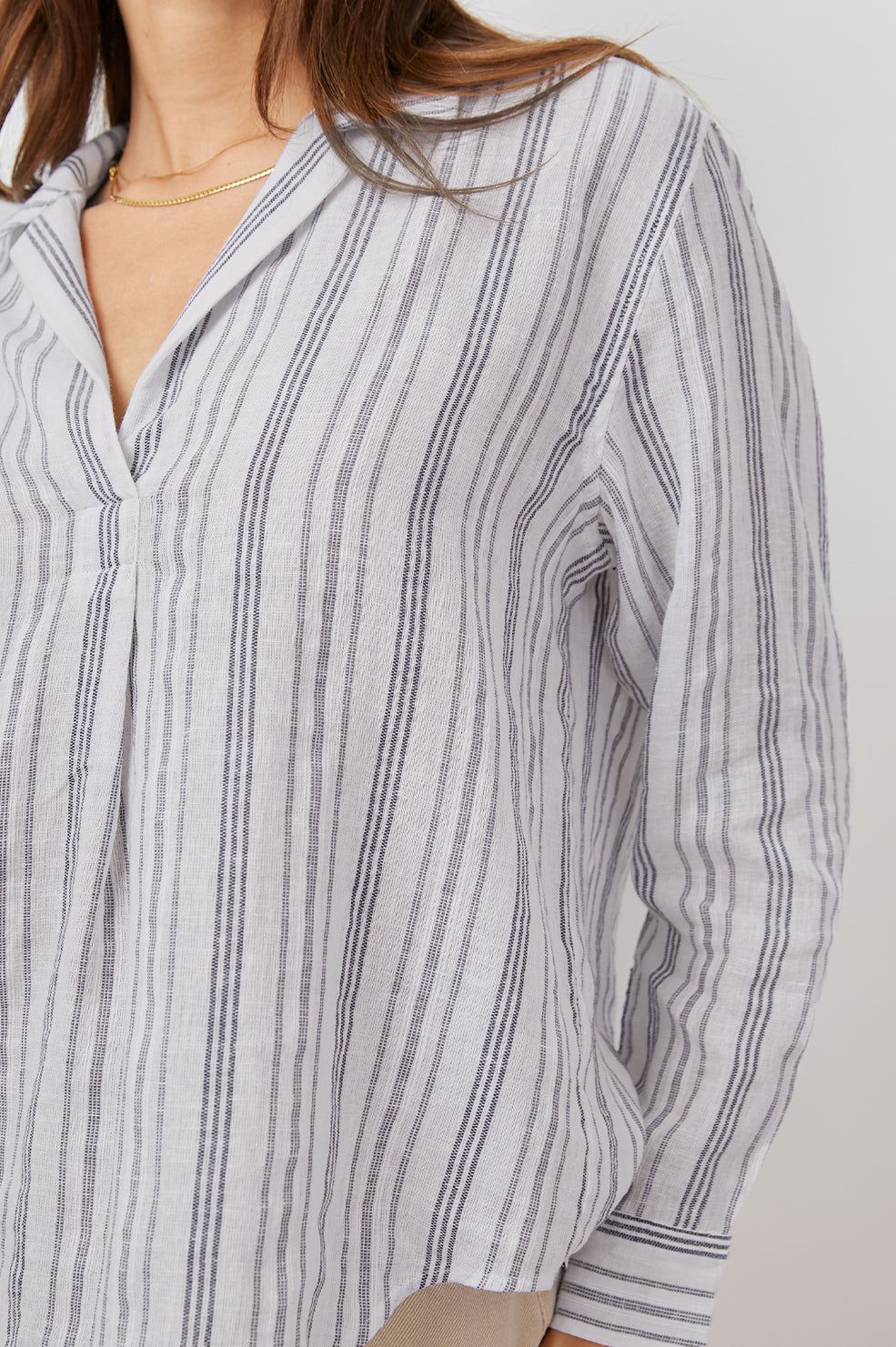 JOCELYN SHIRT - CAPE MAY STRIPE sold by Rails product image thumbnail 3
