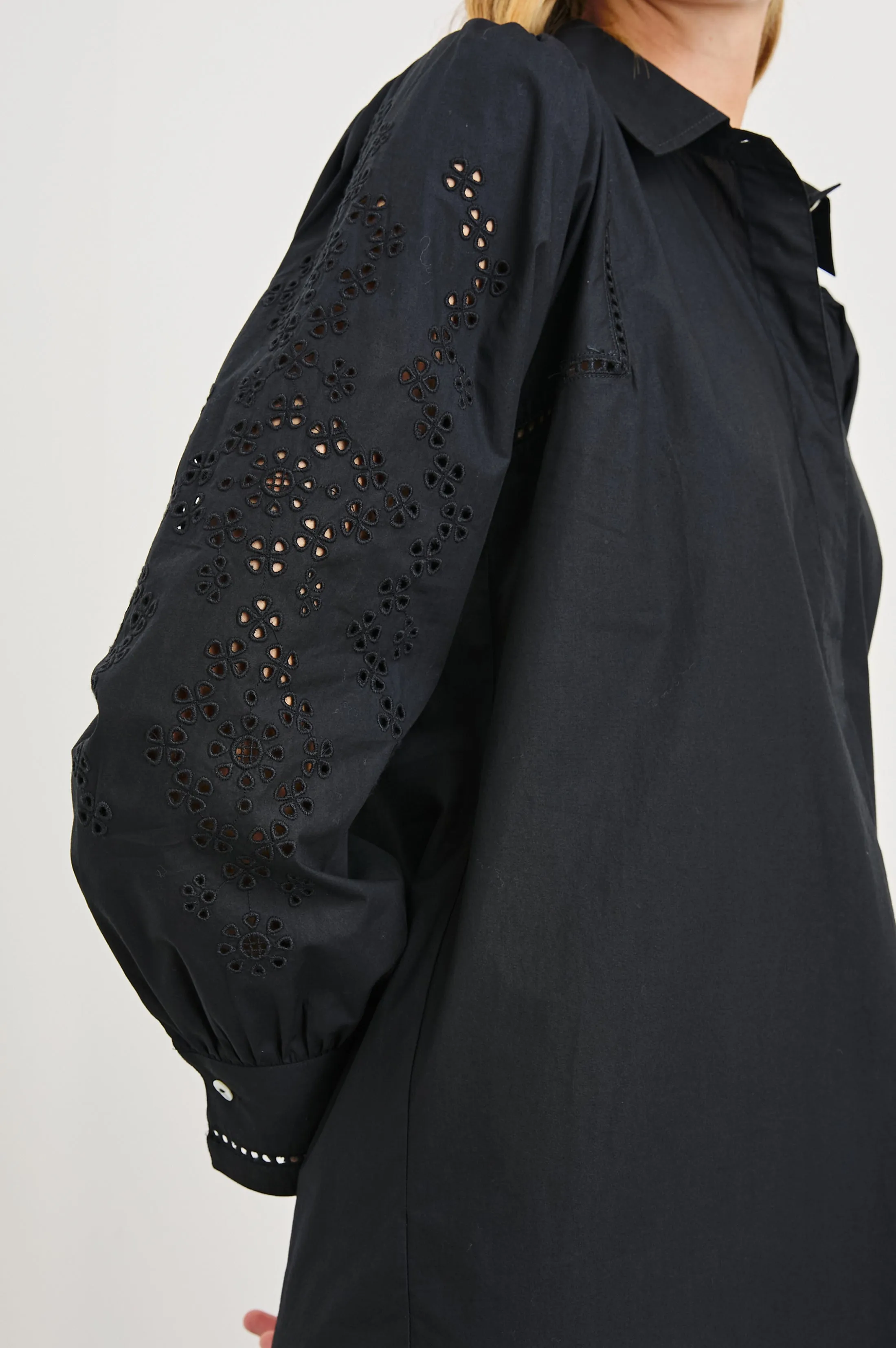 FERNANDA DRESS - BLACK EYELET sold by Rails product image thumbnail 2