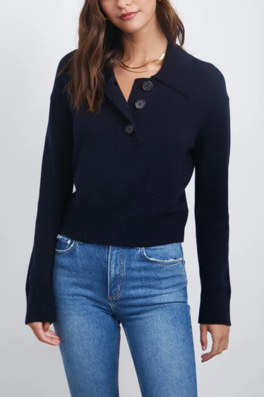 SHAE SWEATER - NAVY sold by Rails