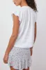ALENA TOP - WHITE sold by Rails