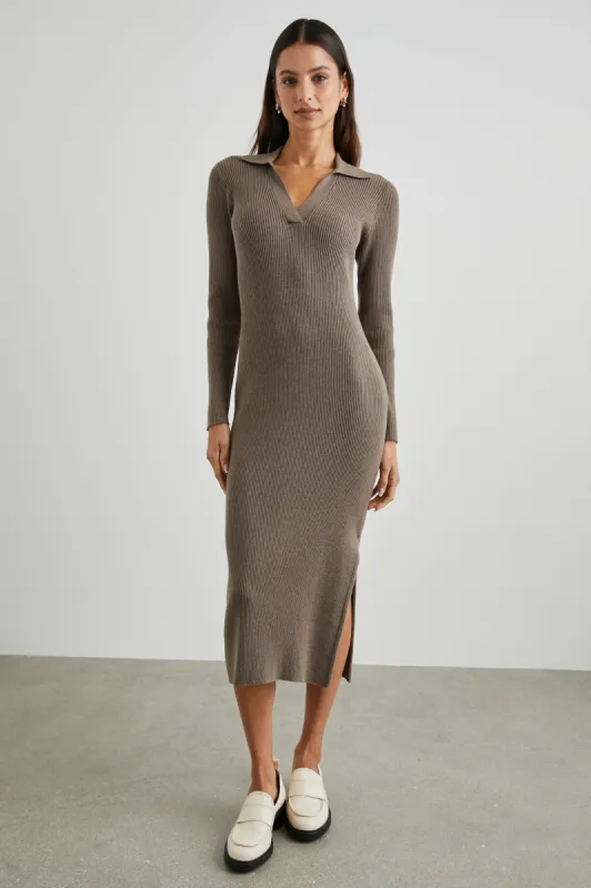 LUCIANA DRESS - LATTE sold by Rails