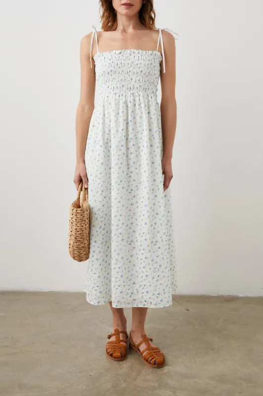 FAITH DRESS - BLUEBELL EYELET sold by Rails
