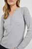 ESSENTIAL HENLEY - HEATHER GREY sold by Rails
