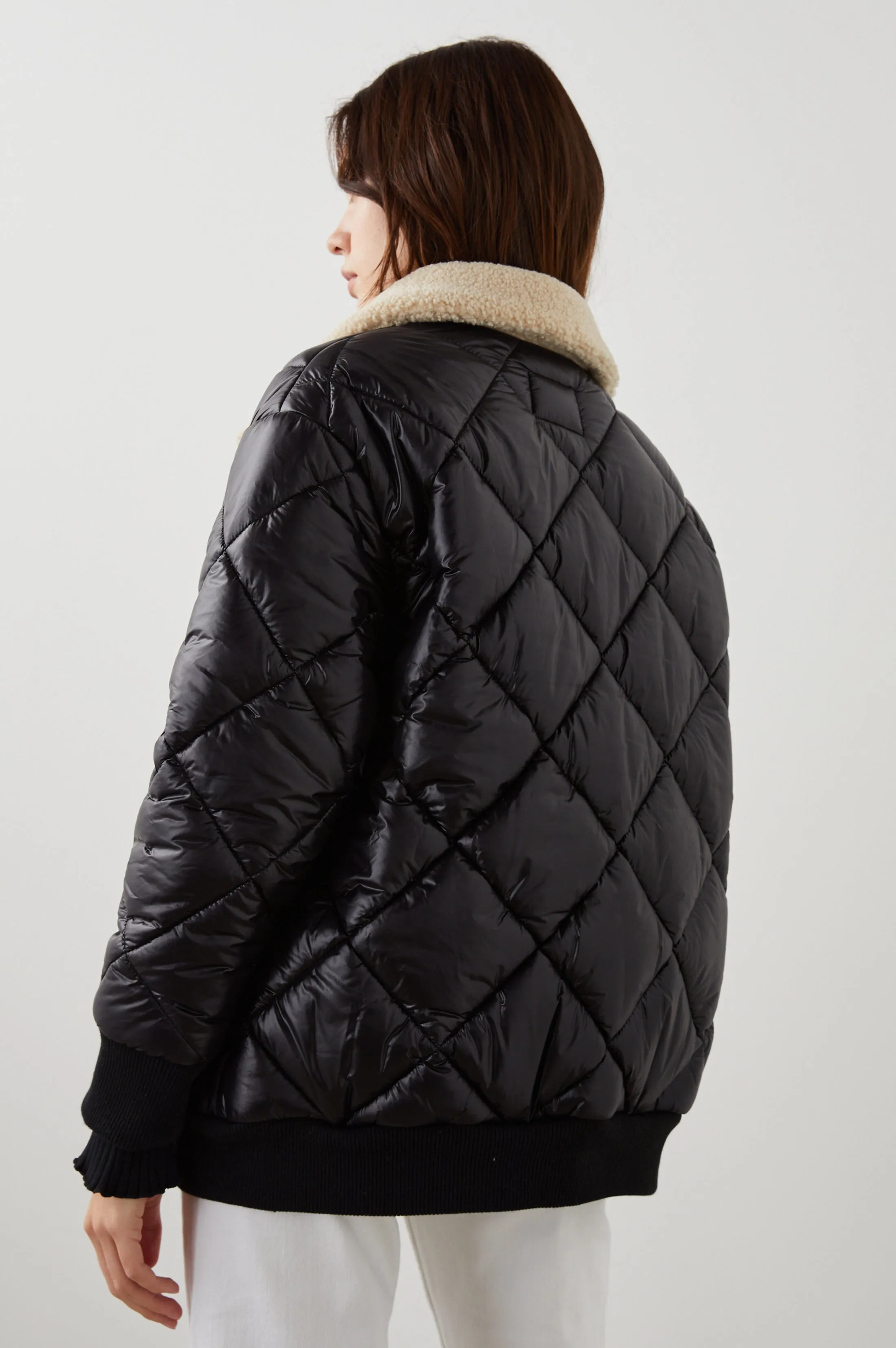 SHAY JACKET - BLACK sold by Rails product image thumbnail 5