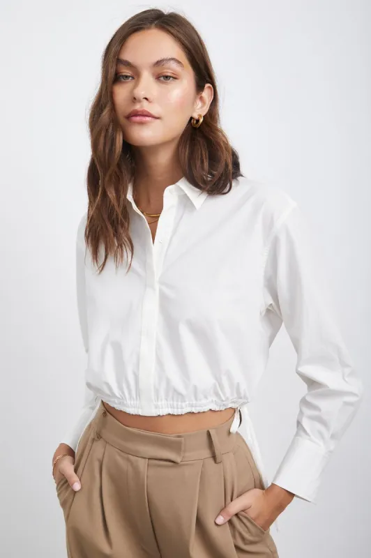 NICKI TOP - WHITE made by Rails