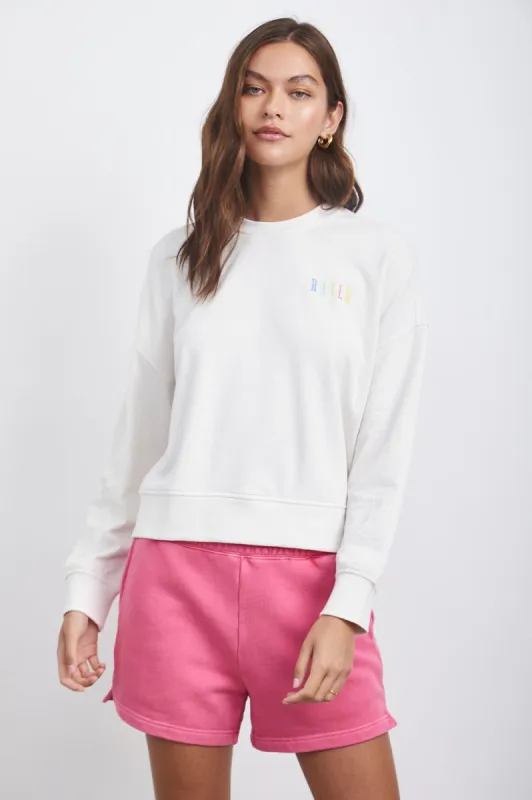 ALICE SWEATSHIRT - WINTER WHITE RAILS sold by Rails