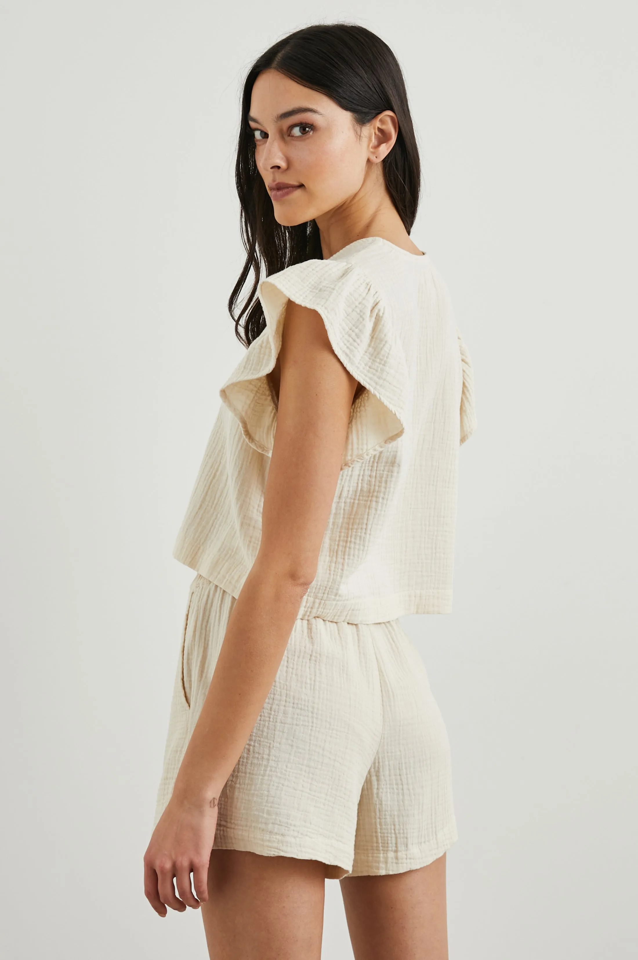 MILEY TOP - FLAX sold by Rails product image thumbnail 4