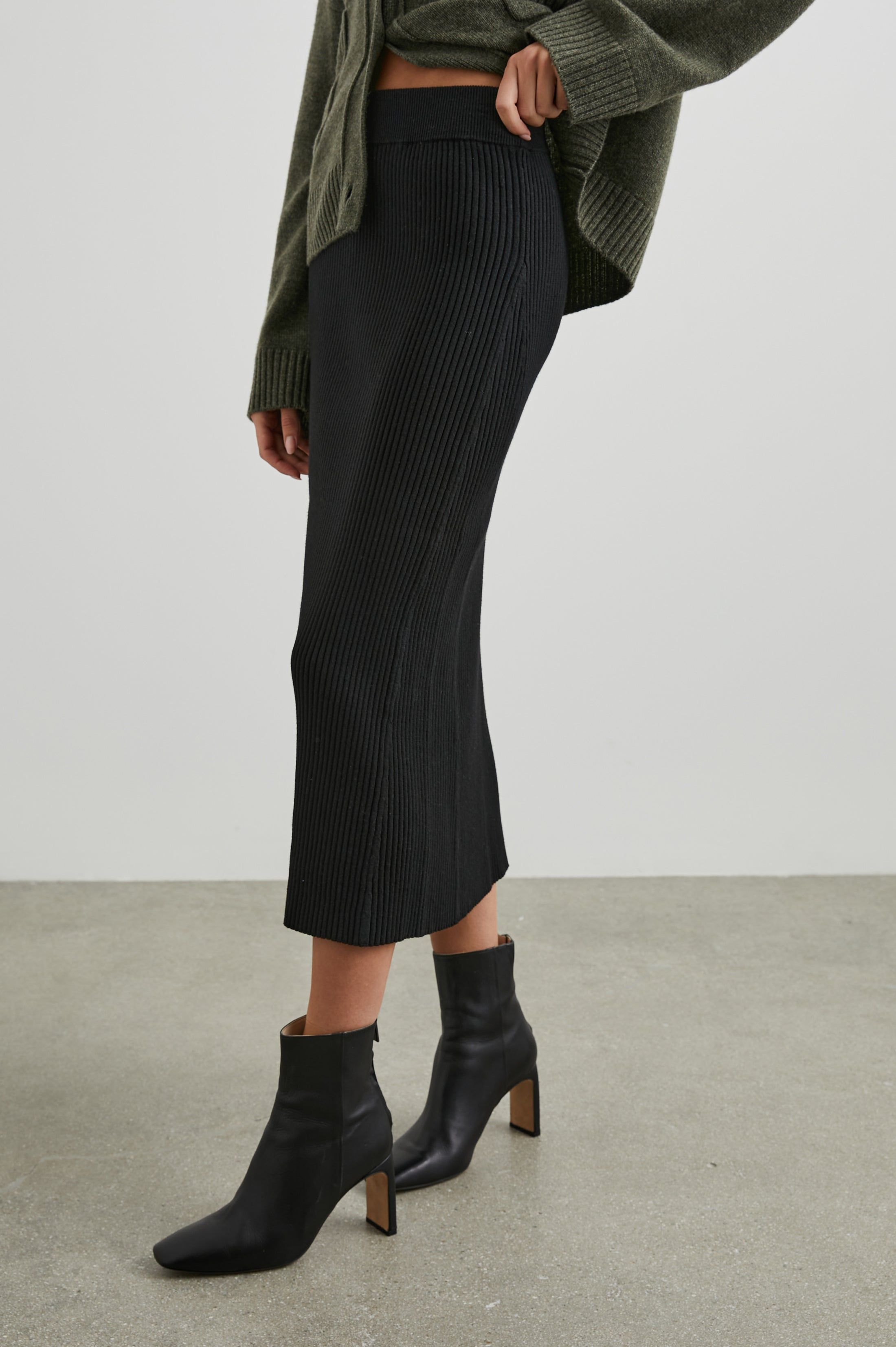 DAVINA SKIRT - BLACK sold by Rails product image thumbnail 4