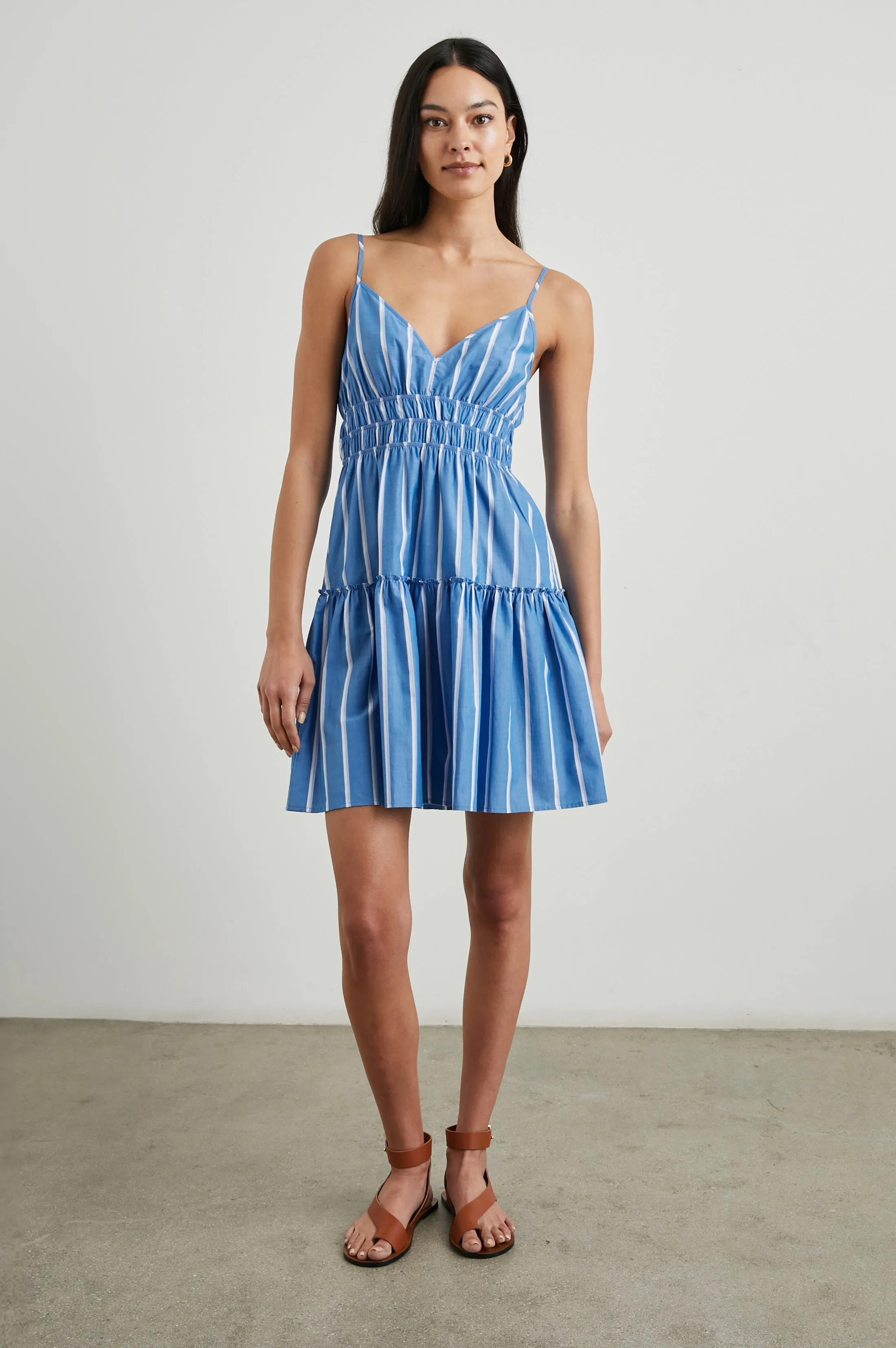 CARMEN DRESS - BOIRO STRIPE sold by Rails product image thumbnail 3