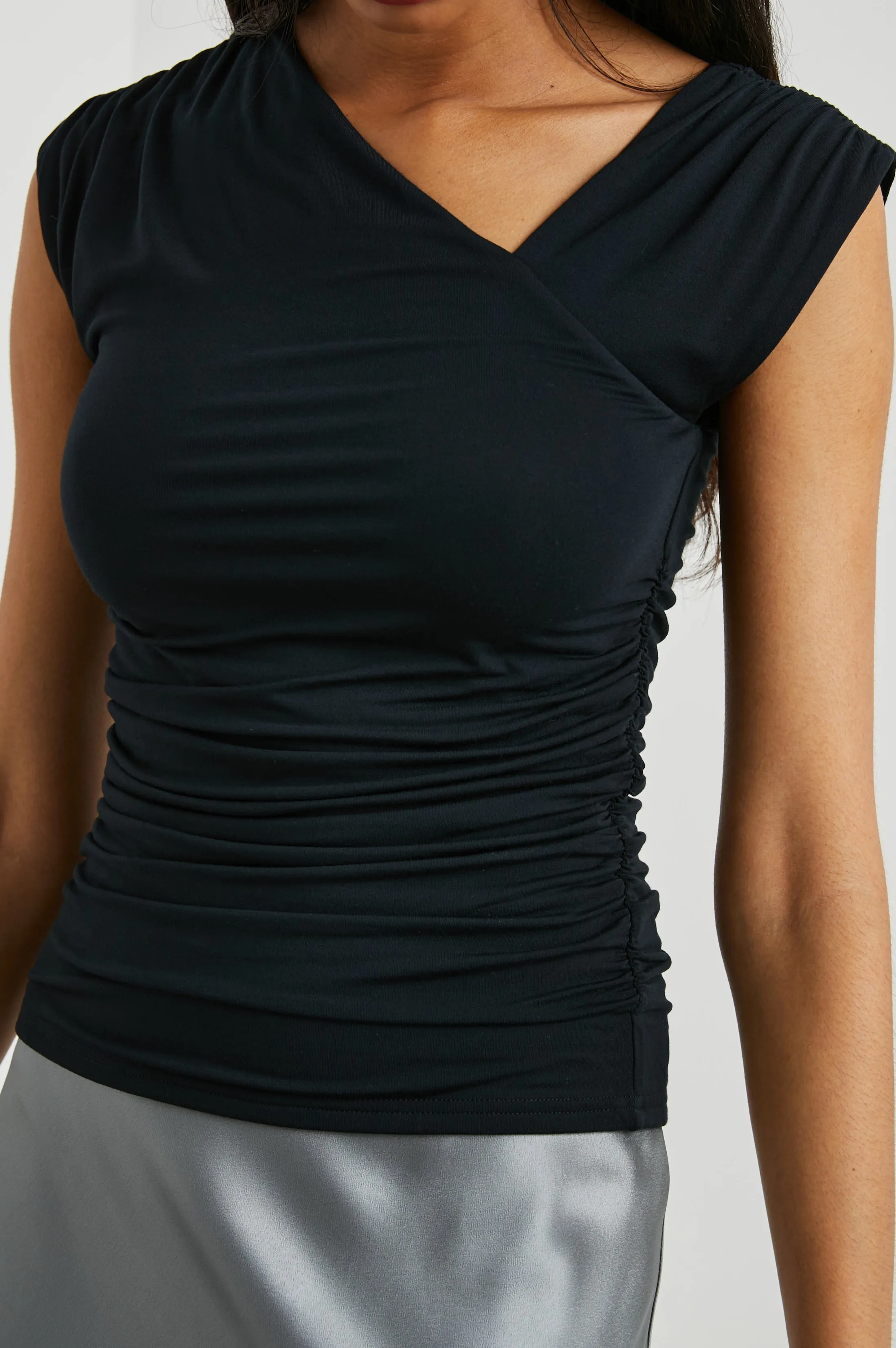 JADEN TOP - BLACK sold by Rails product image thumbnail 2