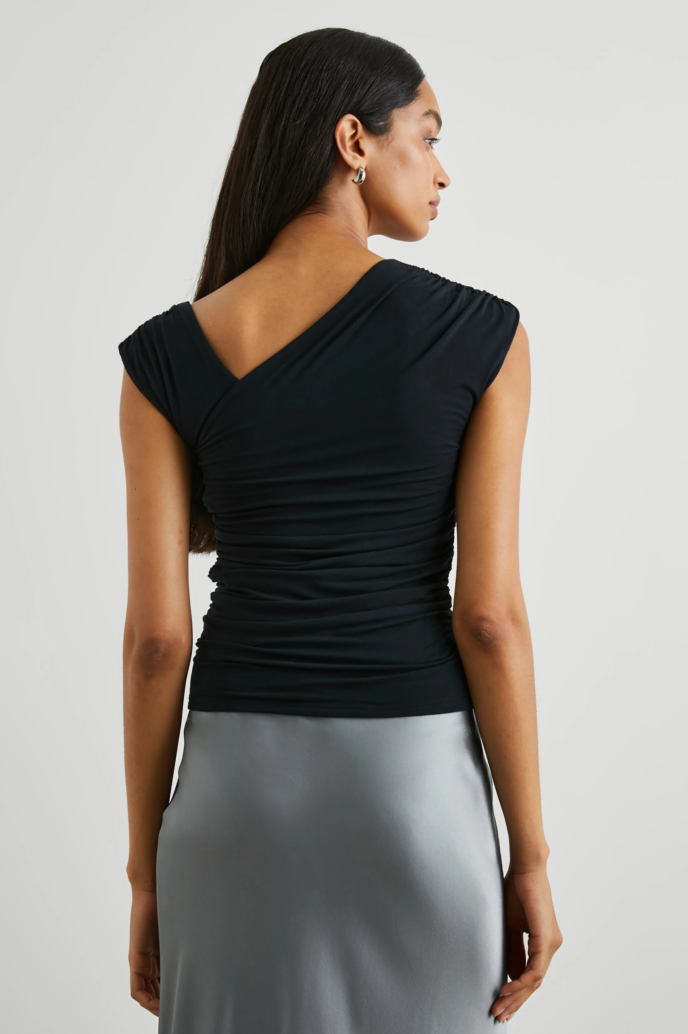 JADEN TOP - BLACK sold by Rails product image thumbnail 4