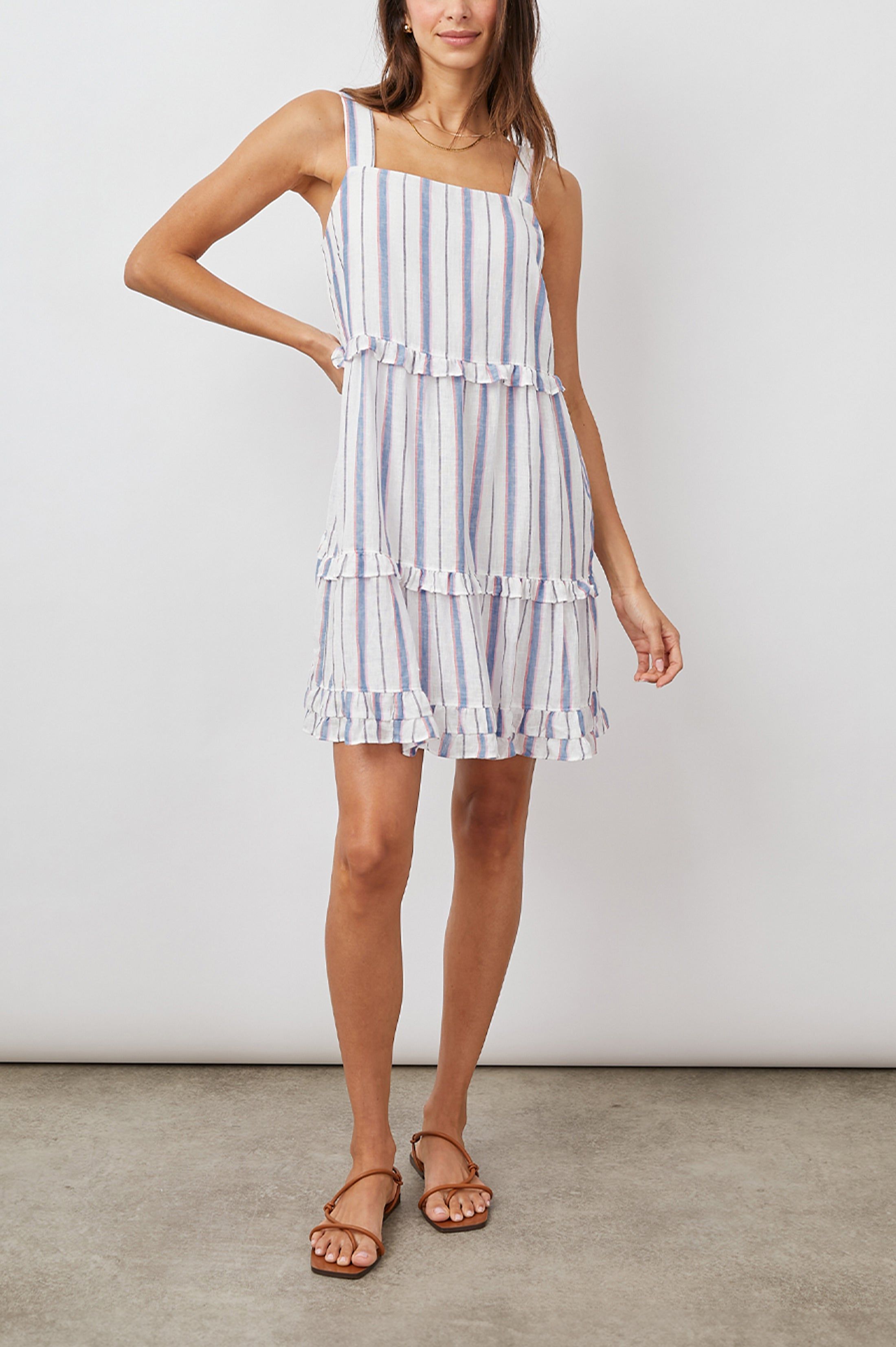 SANDY DRESS - TAHITI STRIPE sold by Rails product image thumbnail 3