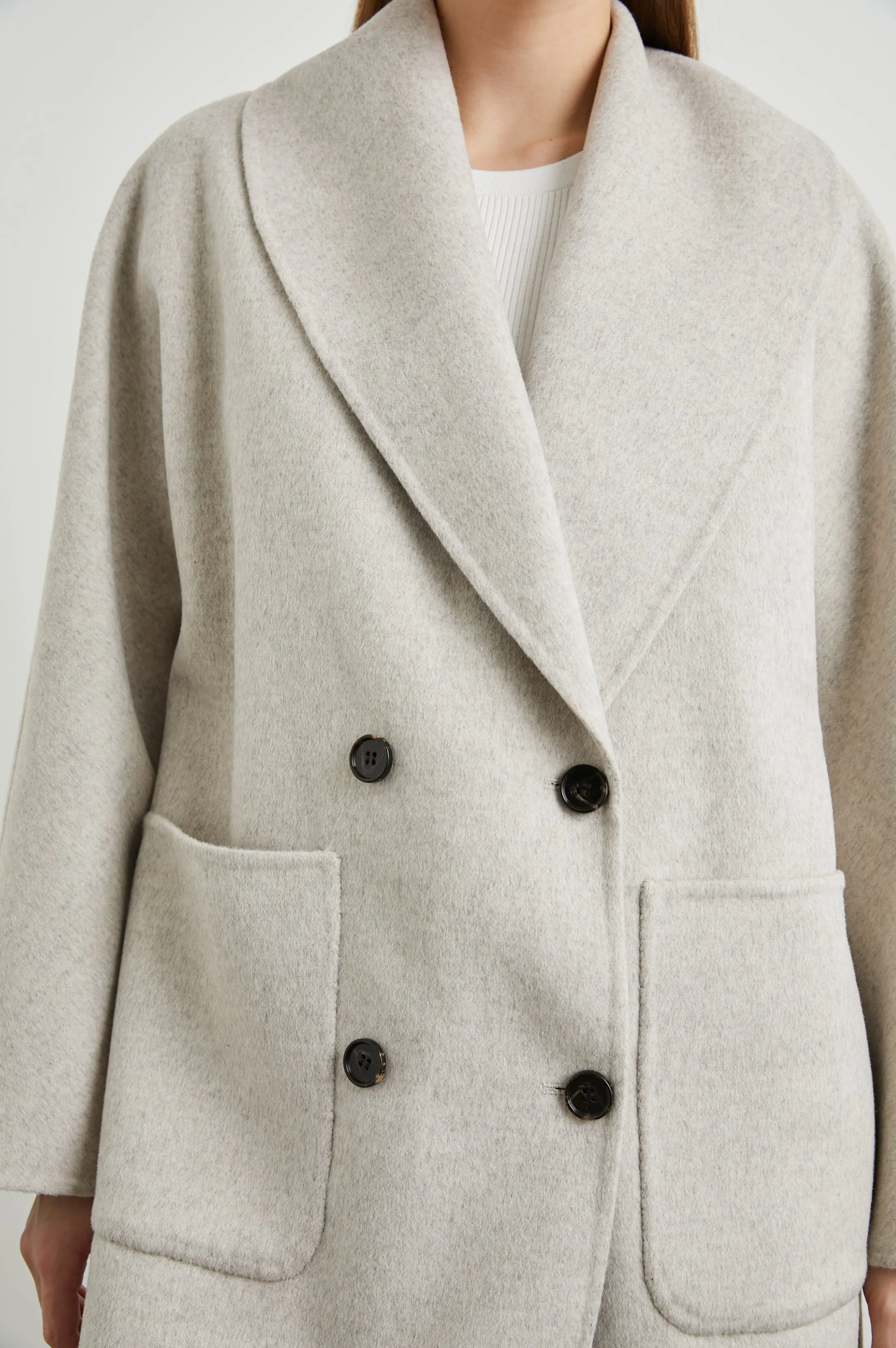 NILY COAT - OATMEAL sold by Rails product image thumbnail 2