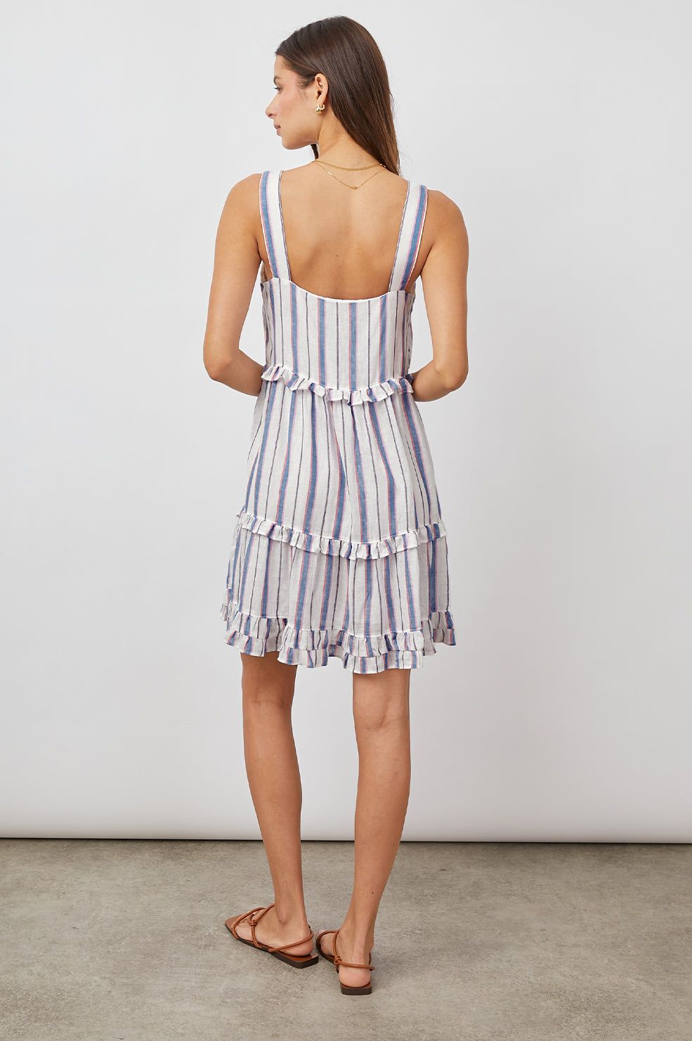 SANDY DRESS - TAHITI STRIPE sold by Rails product image thumbnail 5